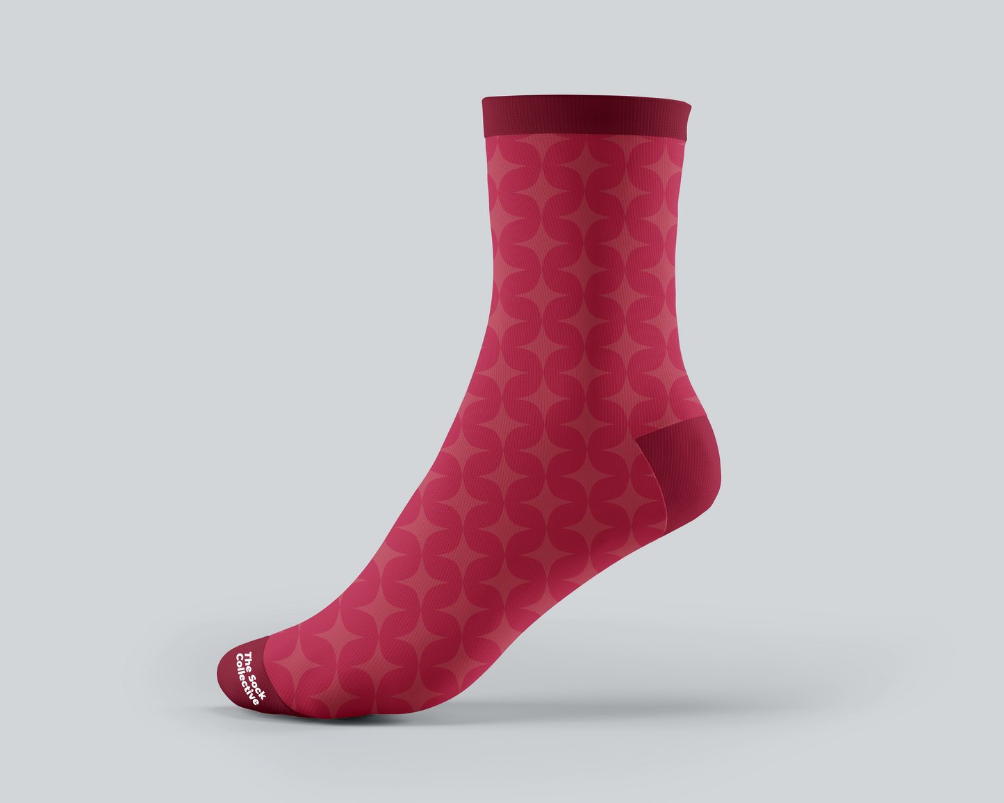 Viva Maenta Color of the Year Wide Calf Compression Sock